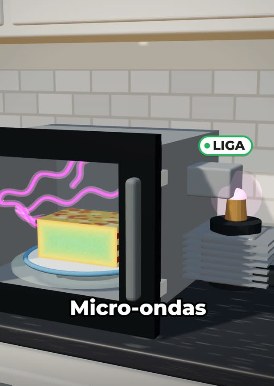 Capa do vídeo sobre como funciona um micro-ondas